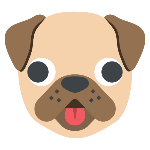 Animal Face Pug